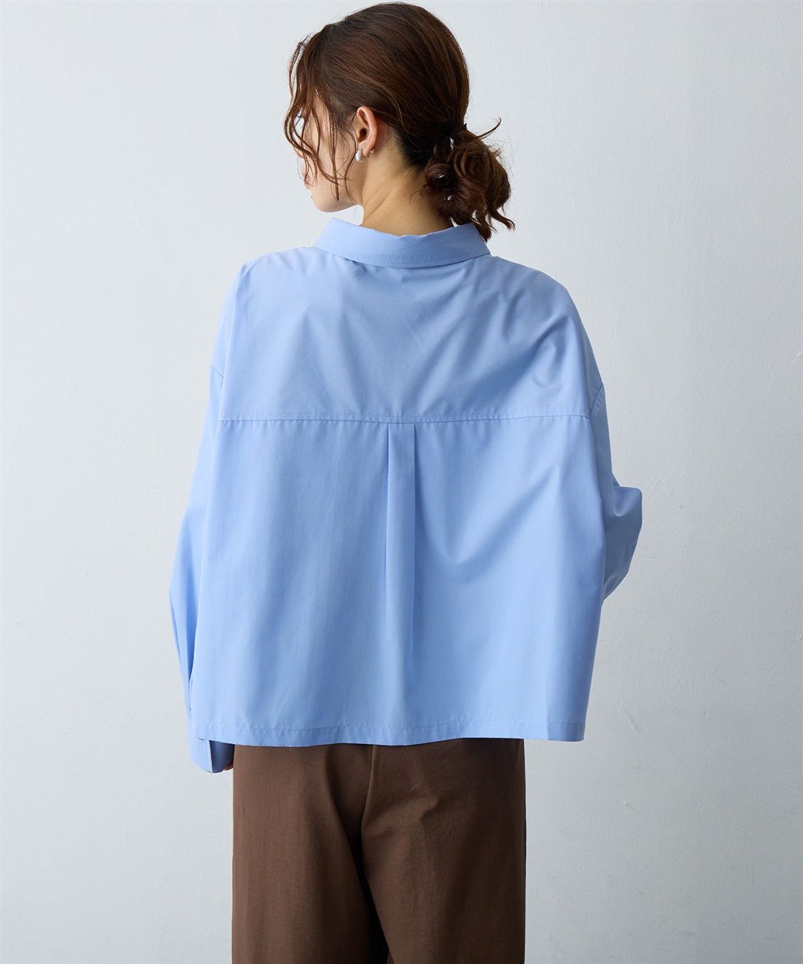 anyfee 【anyfee/大きいサイズ】ショート丈シャツ(2026SS)_sub_6