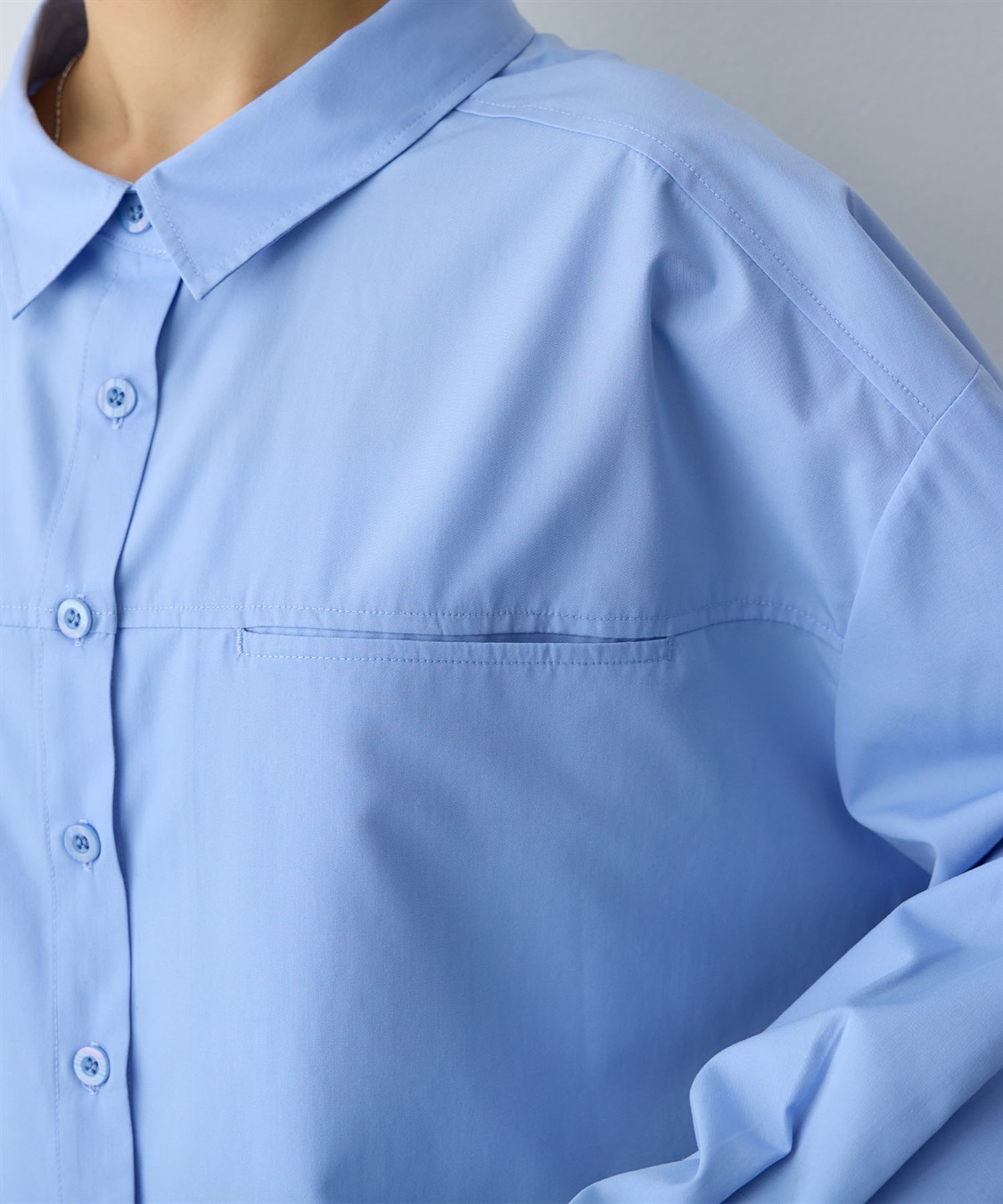 anyfee 【anyfee/大きいサイズ】ショート丈シャツ(2026SS)_sub_8