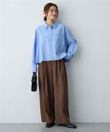 anyfee 【anyfee/大きいサイズ】ショート丈シャツ(2026SS)_subthumb_12