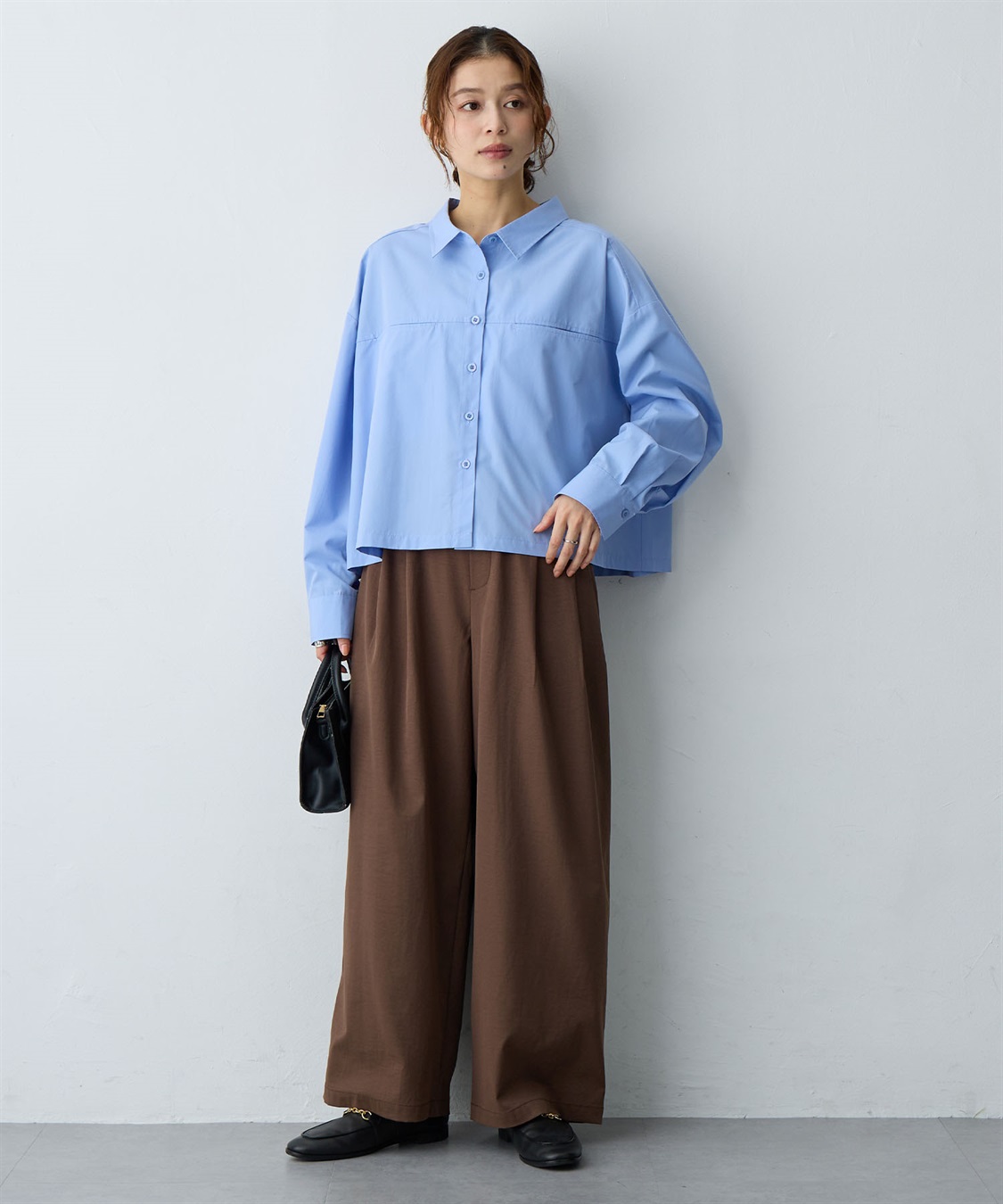 anyfee 【anyfee/大きいサイズ】ショート丈シャツ(2026SS)_sub_15