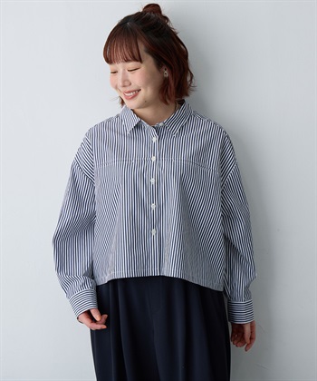 anyfee 【anyfee/大きいサイズ】ショート丈シャツ(2026SS)_subthumb_17