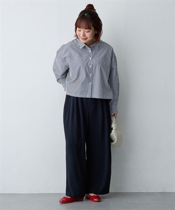 anyfee 【anyfee/大きいサイズ】ショート丈シャツ(2026SS)_subthumb_20