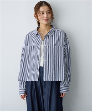 anyfee 【anyfee/大きいサイズ】ショート丈シャツ(2026SS)_subthumb_23