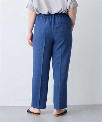 anyfee 【anyfee/大きいサイズ】リネン調テーパードパンツ《接触冷感 ・UVカット・イージーケア 》_subthumb_25