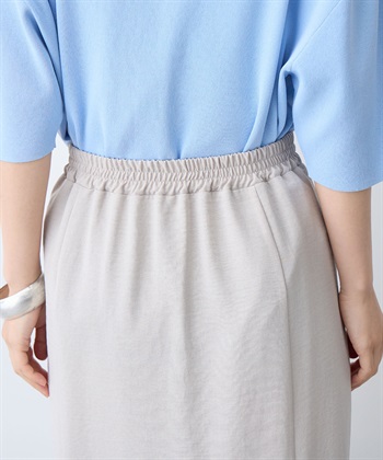 anyfee 【anyfee/大きいサイズ】リネン調マーメイドスカート《接触冷感 ・UVカット・イージーケア 》_subthumb_10