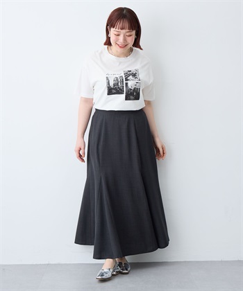 anyfee 【anyfee/大きいサイズ】リネン調マーメイドスカート《接触冷感 ・UVカット・イージーケア 》_subthumb_15