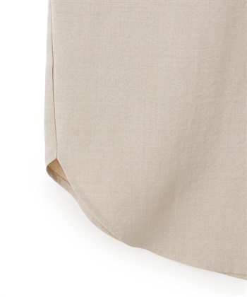 anyfee 【anyfee/大きいサイズ】リネン調ジップ付Tブラウス《接触冷感 ・UVカット・イージーケア 》_subthumb_28