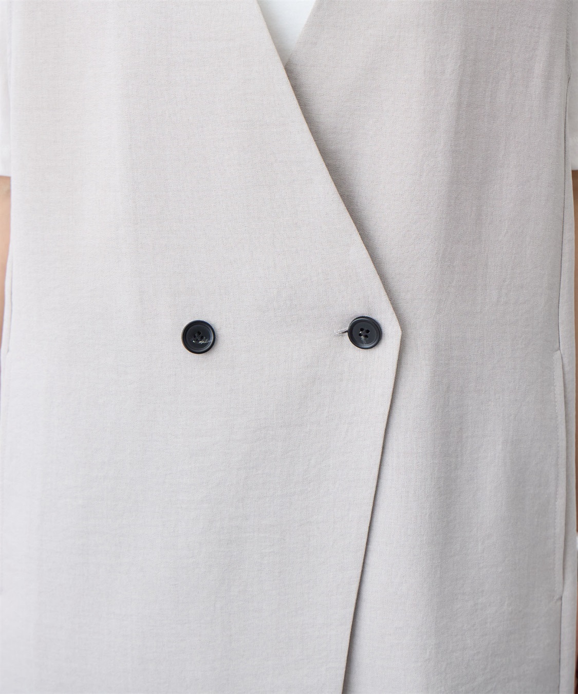 anyfee 【anyfee/大きいサイズ】リネン調ジレ/ベスト《接触冷感 ・UVカット・イージーケア 》（2026SS）_sub_14