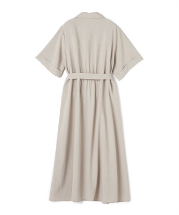 anyfee 【anyfee/大きいサイズ】リネン調サファリシャツワンピース《接触冷感 ・UVカット・イージーケア 》_subthumb_24