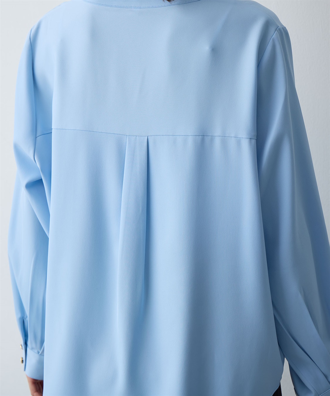 Life Style by cross marche 【anyfee/大きいサイズ】とろみスキッパーブラウスチュニック_sub_19