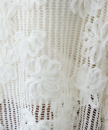 anyfee 【anyfee/大きいサイズ】裾アシメフラワーレースメッシュトップス_subthumb_21