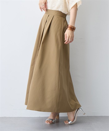 anyfee 【anyfee/大きいサイズ】タックフレアスカート（2026SS）_subthumb_5