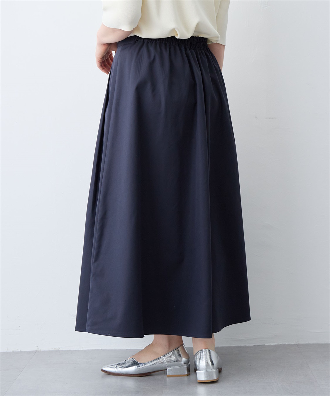 anyfee 【anyfee/大きいサイズ】タックフレアスカート（2026SS）_sub_18