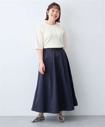 anyfee 【anyfee/大きいサイズ】タックフレアスカート（2026SS）_subthumb_21