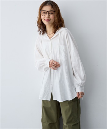 anyfee 【anyfee/大きいサイズ】フード付きシャツ（2026SS）_subthumb_3