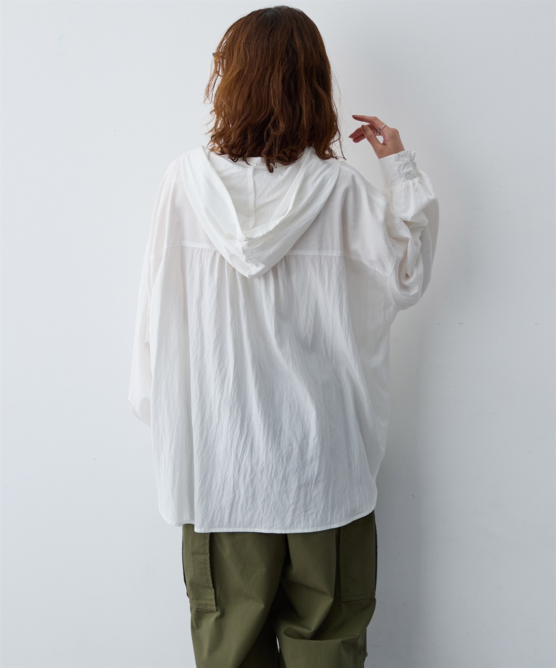 anyfee 【anyfee/大きいサイズ】フード付きシャツ（2026SS）_sub_7