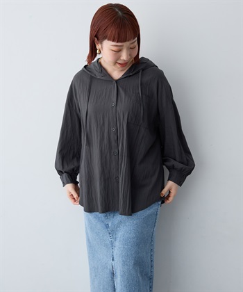 anyfee 【anyfee/大きいサイズ】フード付きシャツ（2026SS）_subthumb_12