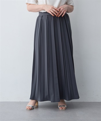 anyfee 【anyfee/大きいサイズ】贅沢プリーツスカート_subthumb_1