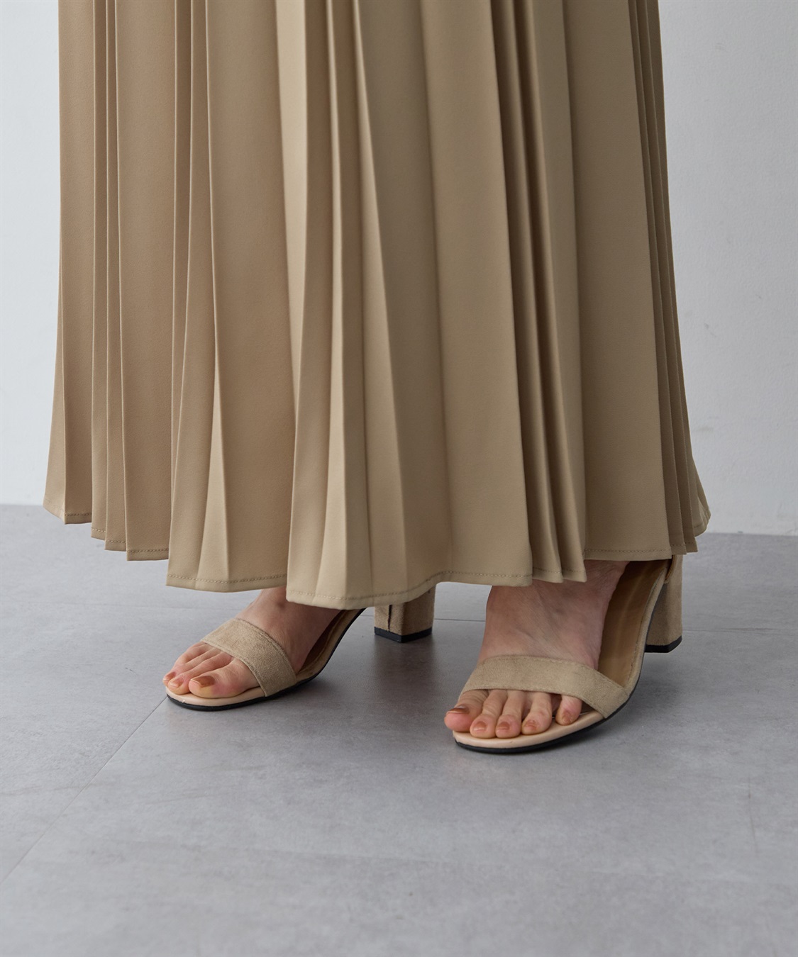 anyfee 【anyfee/大きいサイズ】贅沢プリーツスカート_sub_24