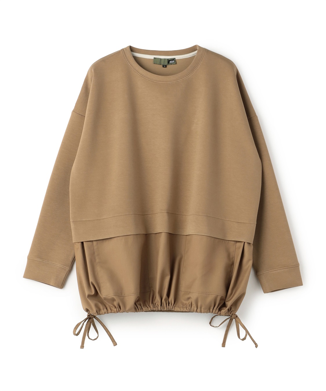 ATSURO TAYAMA 異素材ドッキングトップス_sub_2