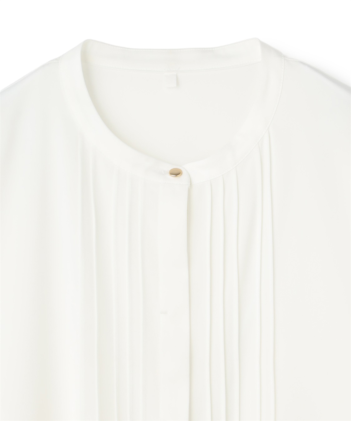 anyfee 【anyfee/大きいサイズ】ピーチサテン風ピンタックブラウス《セレモニー/オケージョン》_sub_22