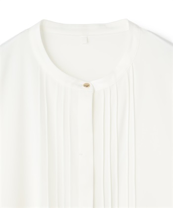 anyfee 【anyfee/大きいサイズ】ピーチサテン風ピンタックブラウス《セレモニー/オケージョン》_subthumb_22