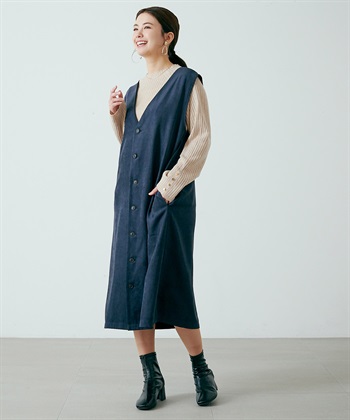 Life Style by cross marche 【anyfee】2WAYジレワンピース_subthumb_12