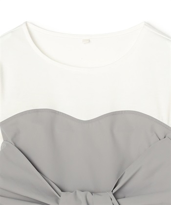 anyfee 【anyfee/大きいサイズ】シャツビスチェ巻き風プルオーバー_subthumb_25