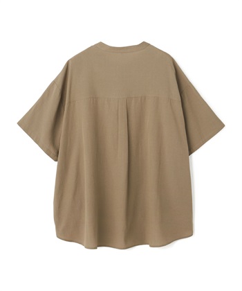 anyfee 【anyfee/大きいサイズ】ノーカラーゆるチュニックシャツ_subthumb_26