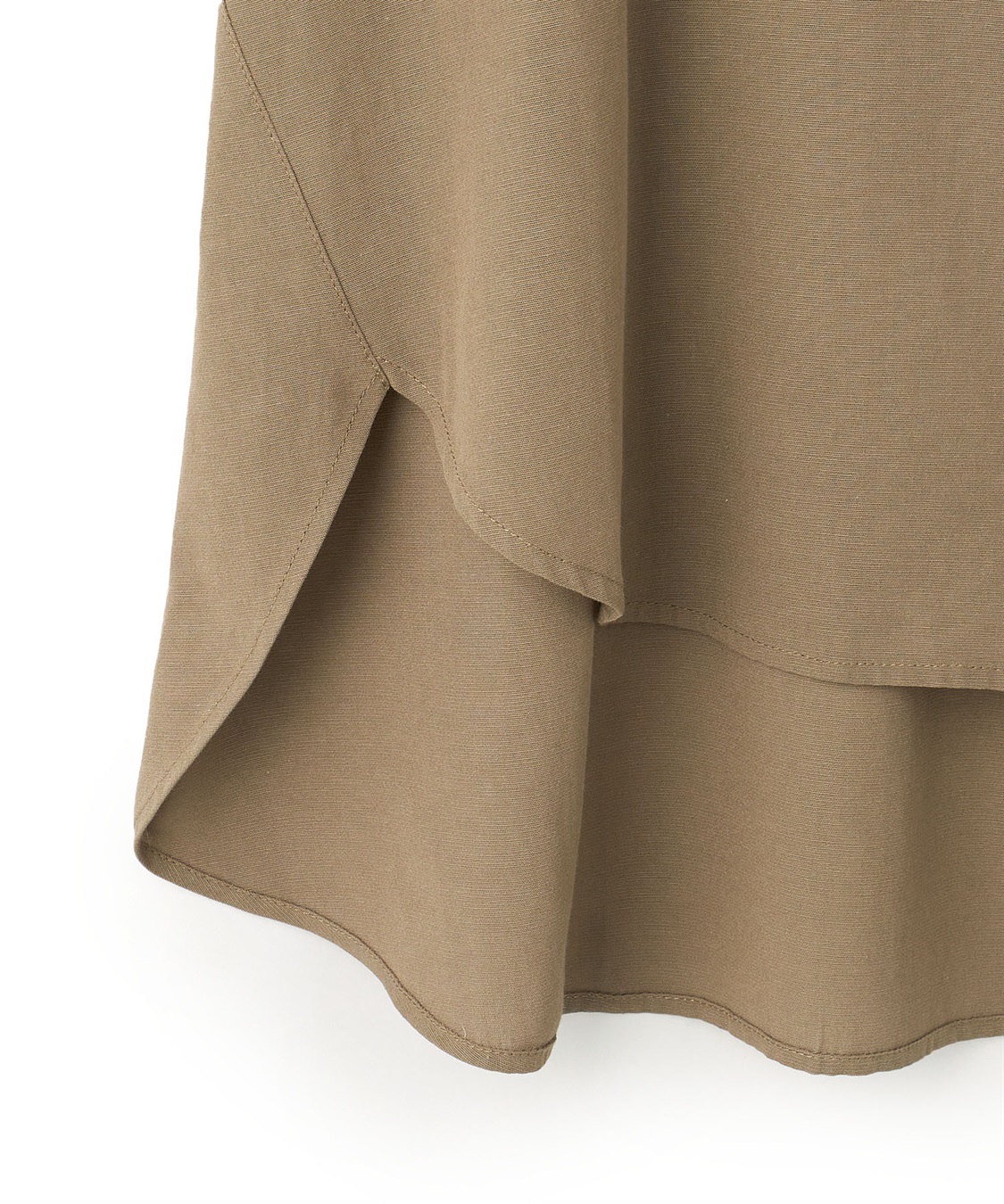 anyfee 【anyfee/大きいサイズ】ノーカラーゆるチュニックシャツ_sub_29