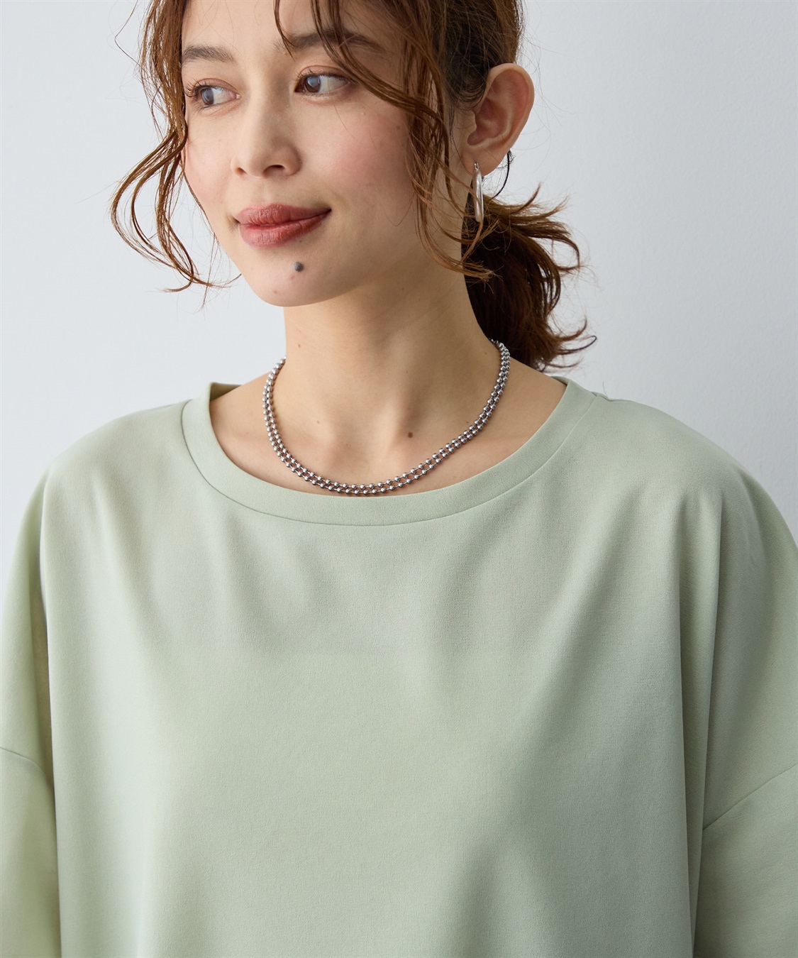 anyfee 【anyfee/大きいサイズ】バックフリルTシャツトップス_sub_20
