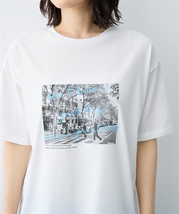 anyfee 【anyfee/大きいサイズ】選べる2柄・多機能プリント半袖Tシャツ《接触冷感・遮熱機能》_subthumb_10