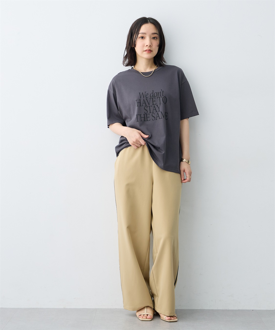anyfee 【anyfee/大きいサイズ】選べる2柄・多機能プリント半袖Tシャツ《接触冷感・遮熱機能》_sub_15