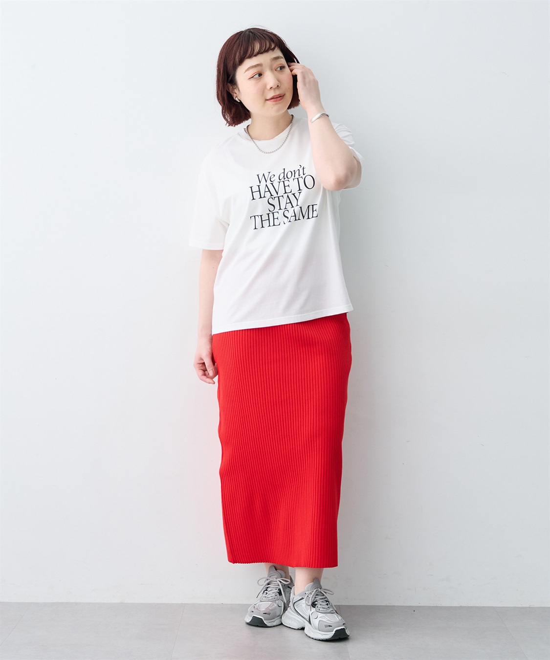 anyfee 【anyfee/大きいサイズ】選べる2柄・多機能プリント半袖Tシャツ《接触冷感・遮熱機能》_sub_20