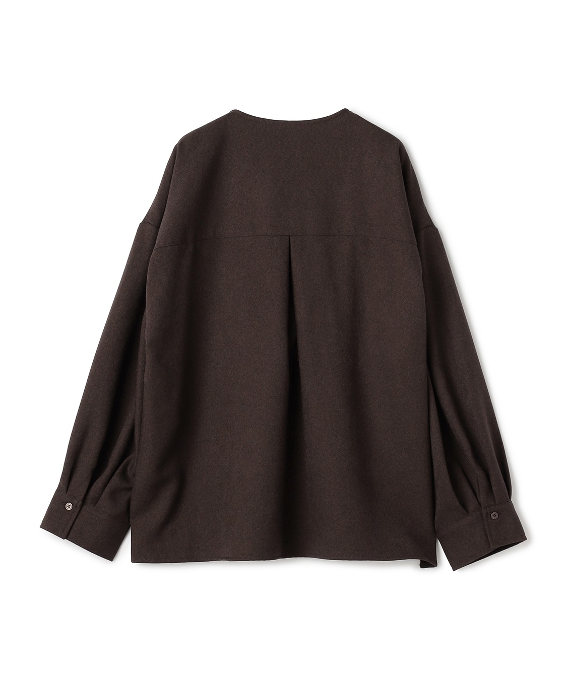 anyfee 【anyfee/大きいサイズ】ウーリッシュダブルポケットスキッパーシャツ《セットアップ対応/上下別売り》_sub_1