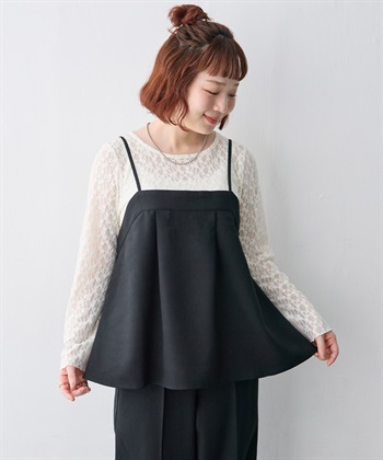 anyfee 【anyfee/大きいサイズ】ウーリッシュキャミビスチェ《セットアップ対応/上下別売り》（2026AW）_subthumb_5