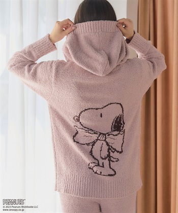Life Style by cross marche 【ピーナッツ/PEANUTS】スヌーピー刺繍ニットパーカー_subthumb_8