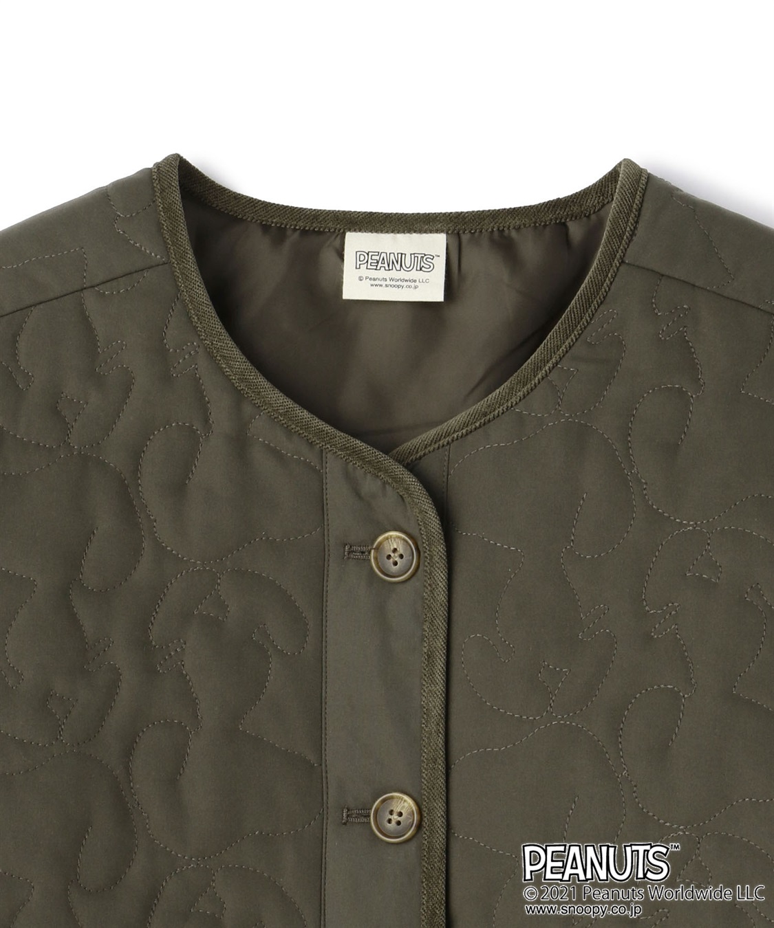 ピーナッツ Peanuts スヌーピーキルトジャケット Cross Marche クロスプラス公式通販サイト ピーナッツ Peanuts スヌーピーキルトジャケット Cross Marche クロスプラス公式通販サイト
