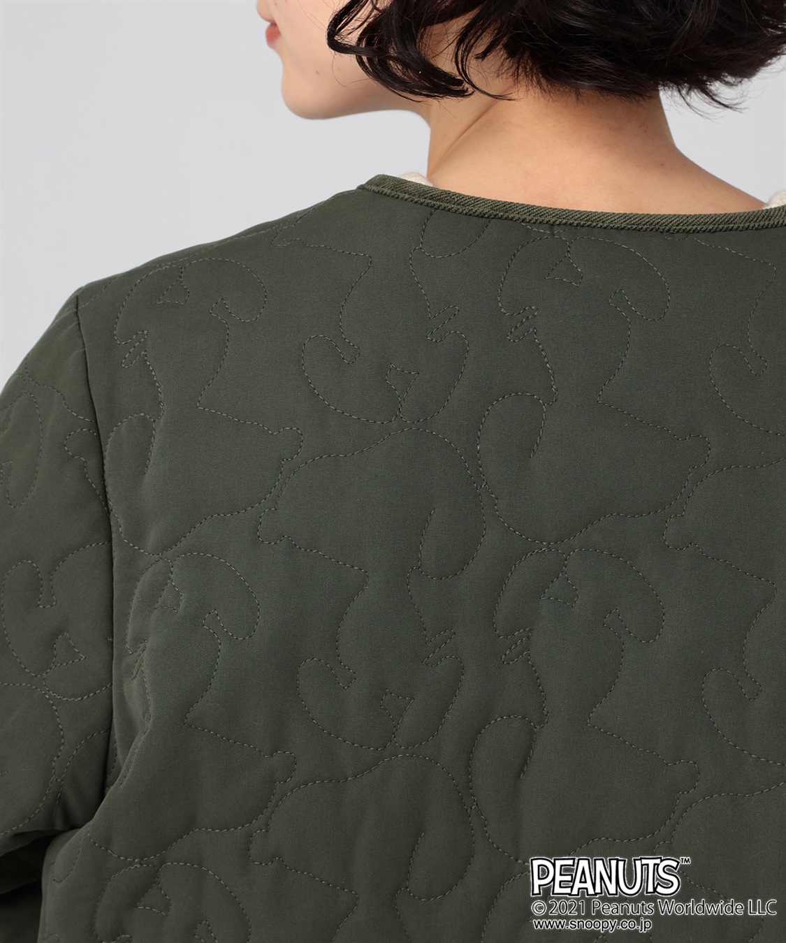 ピーナッツ Peanuts スヌーピーキルトジャケット Cross Marche クロスプラス公式通販サイト ピーナッツ Peanuts スヌーピーキルトジャケット Cross Marche クロスプラス公式通販サイト