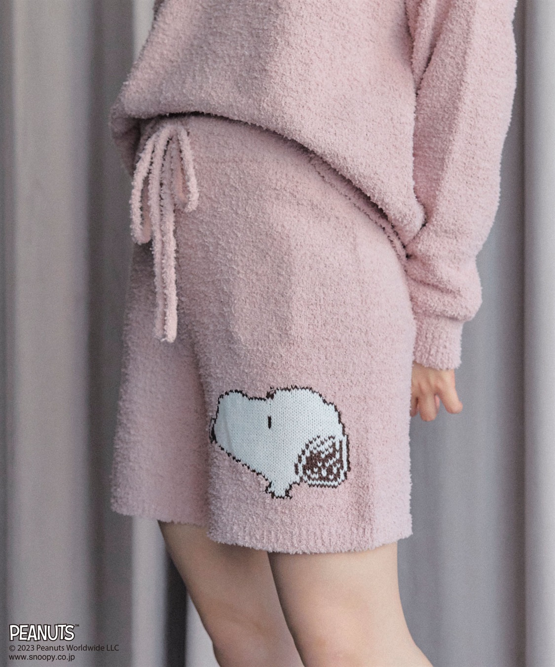 Life Style by cross marche 【ピーナッツ/PEANUTS】スヌーピーもこもこショートパンツ●トップス別売り●_sub_11