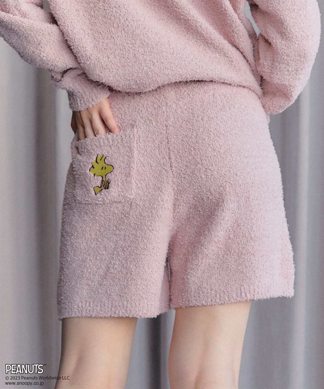 Life Style by cross marche 【ピーナッツ/PEANUTS】スヌーピーもこもこショートパンツ●トップス別売り●_sub_12
