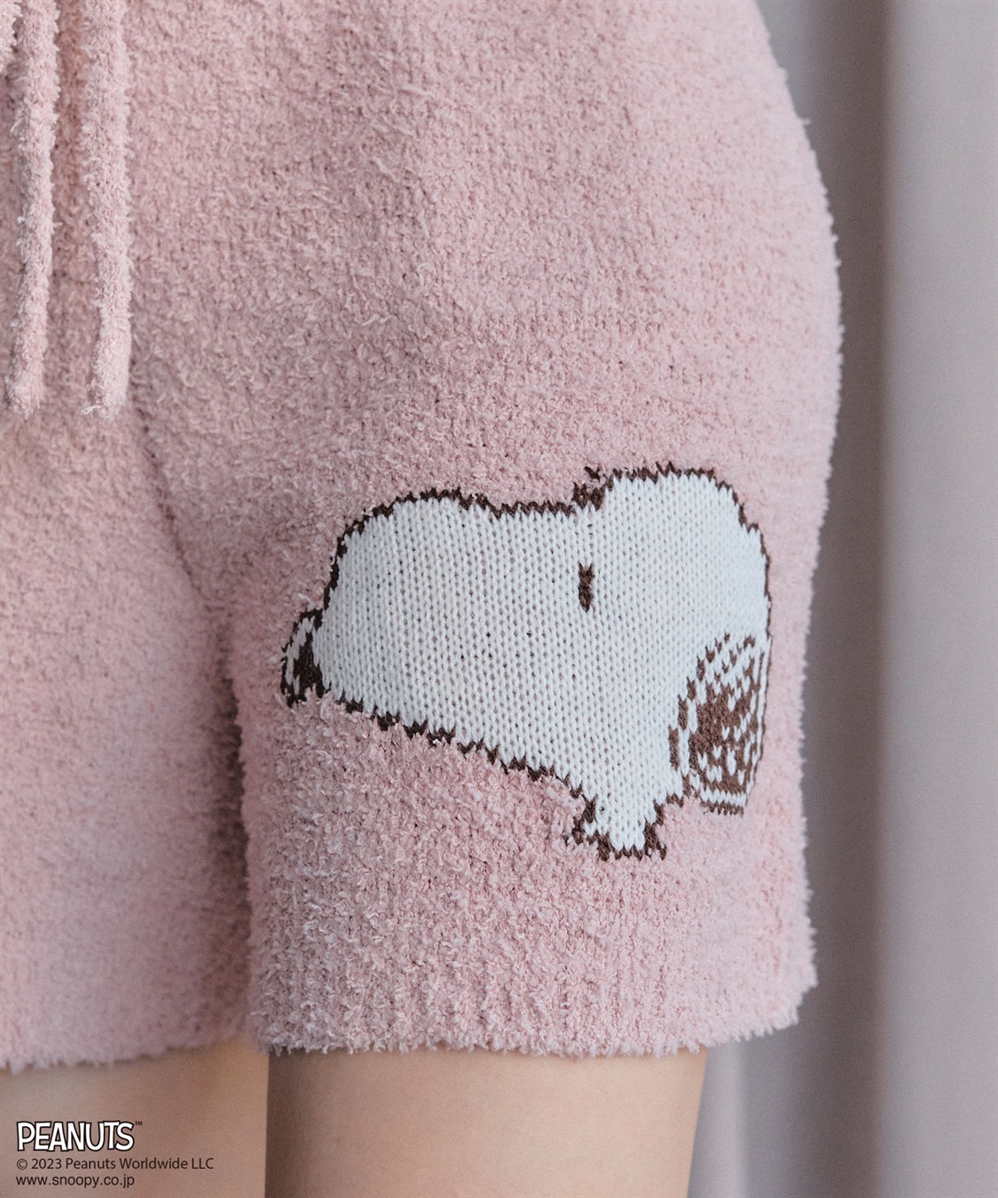 Life Style by cross marche 【ピーナッツ/PEANUTS】スヌーピーもこもこショートパンツ●トップス別売り●_sub_14