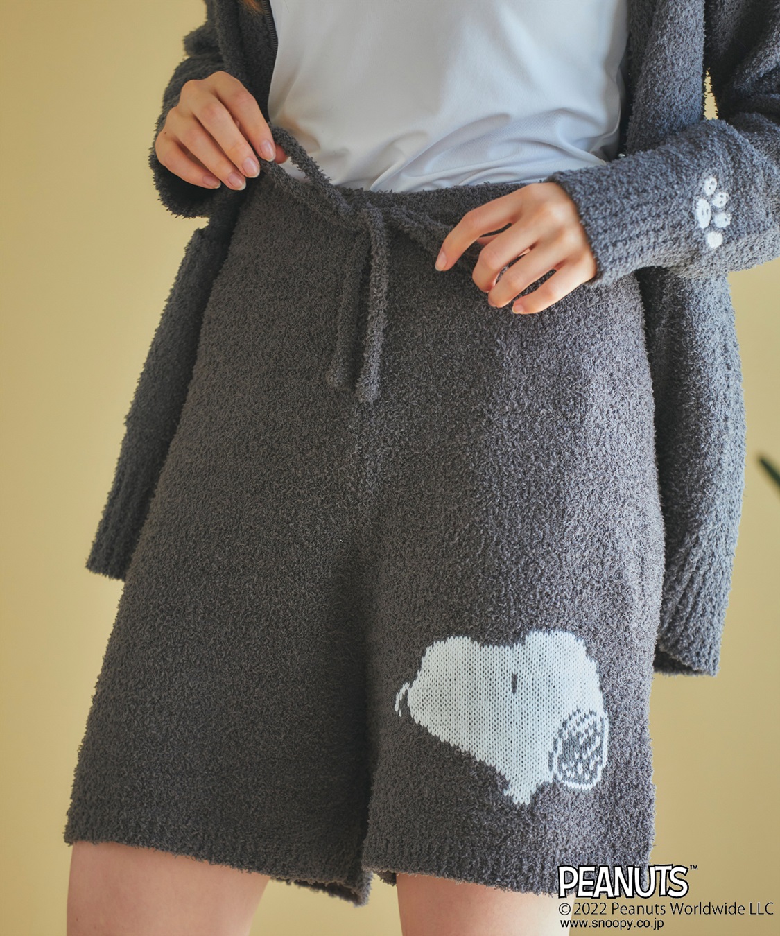 Life Style by cross marche 【ピーナッツ/PEANUTS】スヌーピーもこもこショートパンツ●トップス別売り●_sub_21