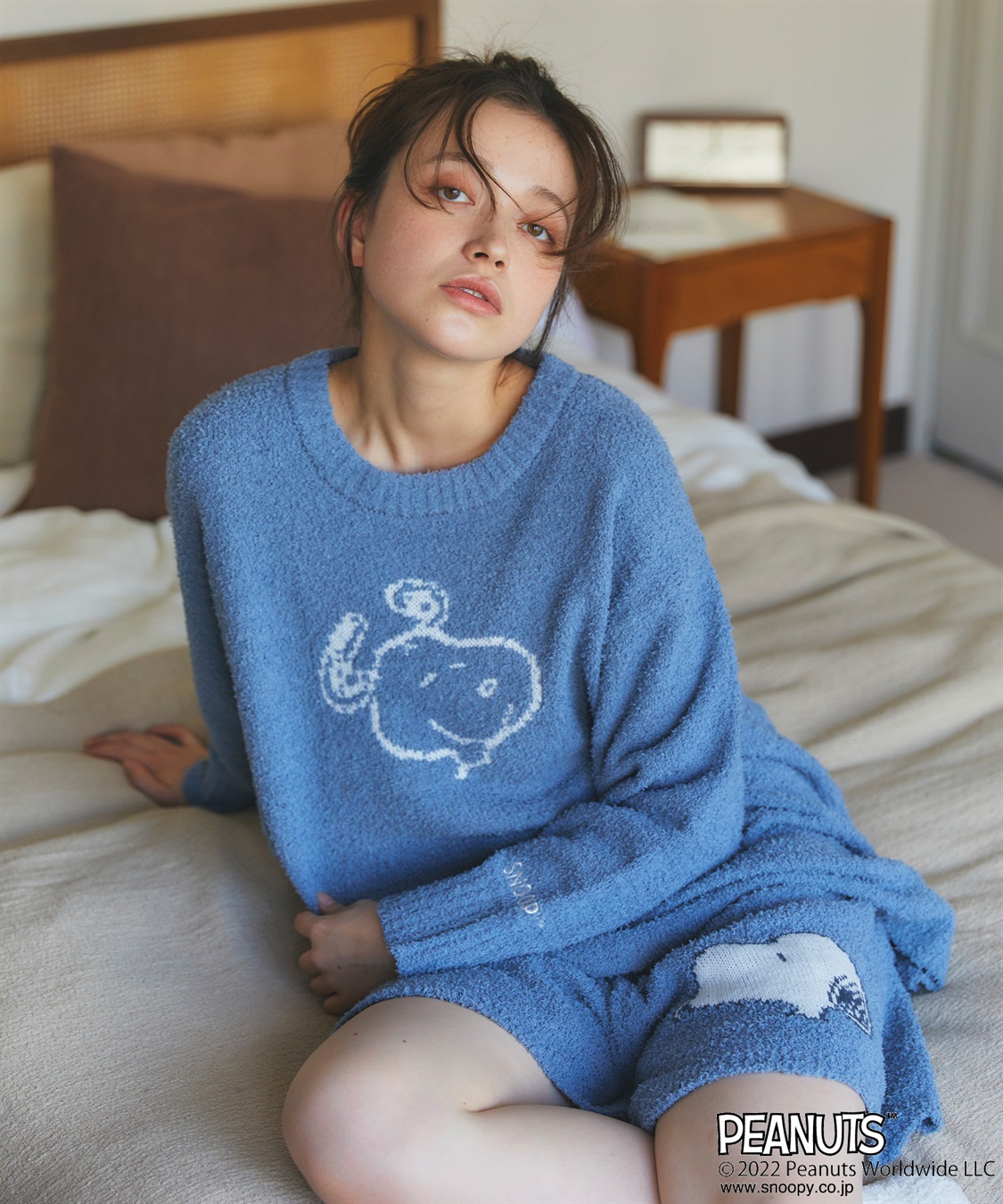 Life Style by cross marche 【ピーナッツ/PEANUTS】スヌーピーもこもこショートパンツ●トップス別売り●_sub_24