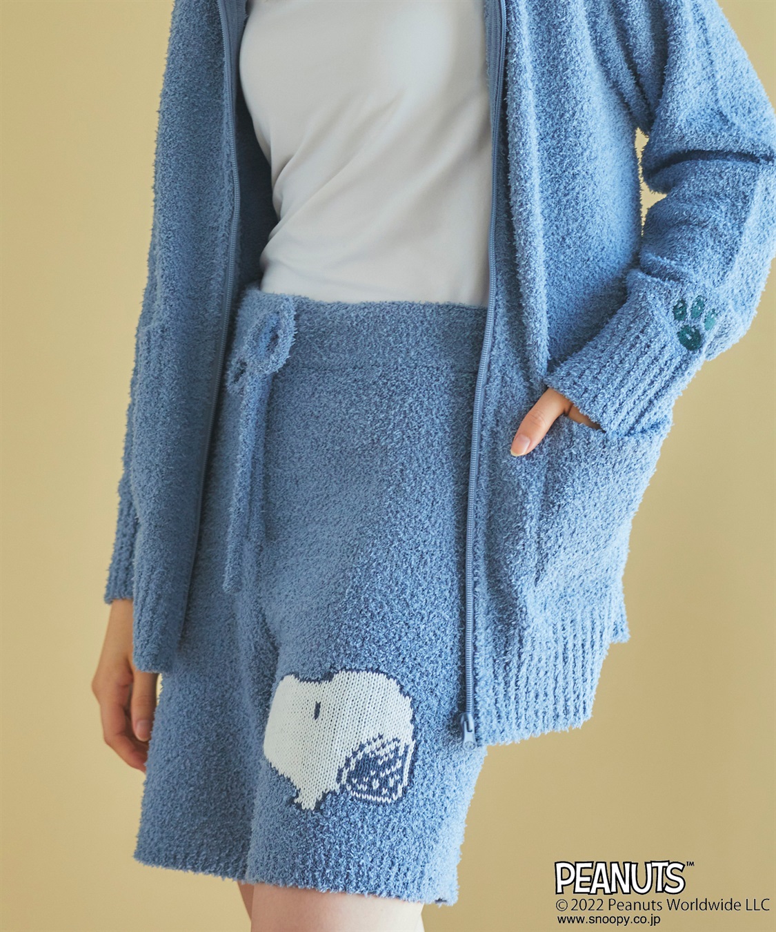 Life Style by cross marche 【ピーナッツ/PEANUTS】スヌーピーもこもこショートパンツ●トップス別売り●_sub_26