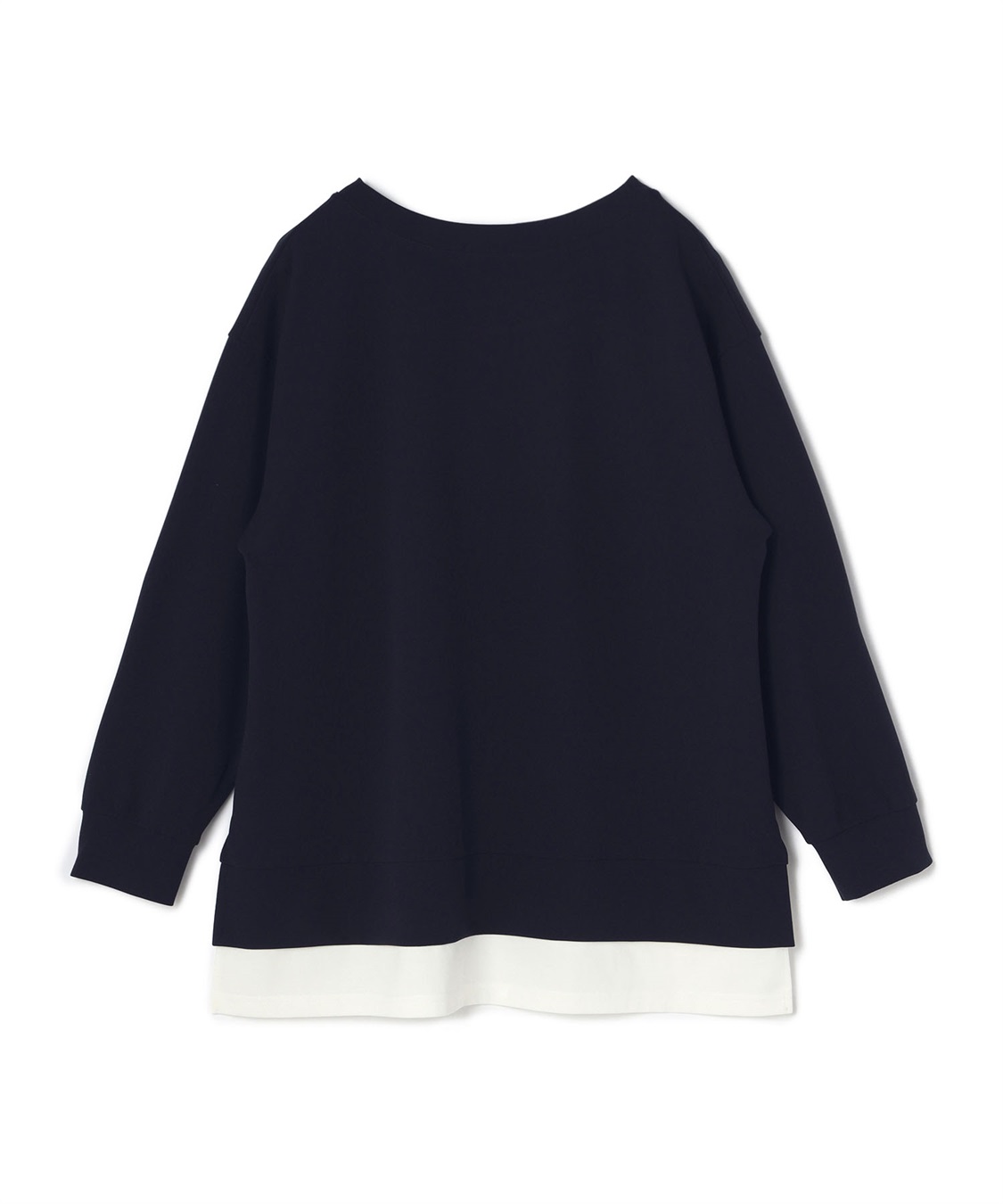 anyfee 【anyfee/プラスサイズ】ニットジョーゼットレイヤード風トップス_sub_21