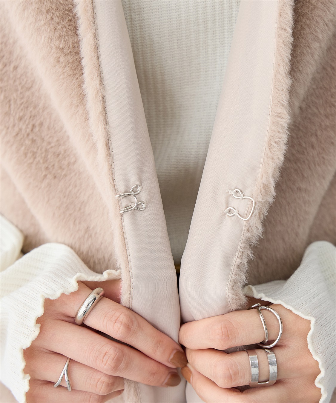 anyfee 【anyfee/大きいサイズ】エコファーベスト_sub_3