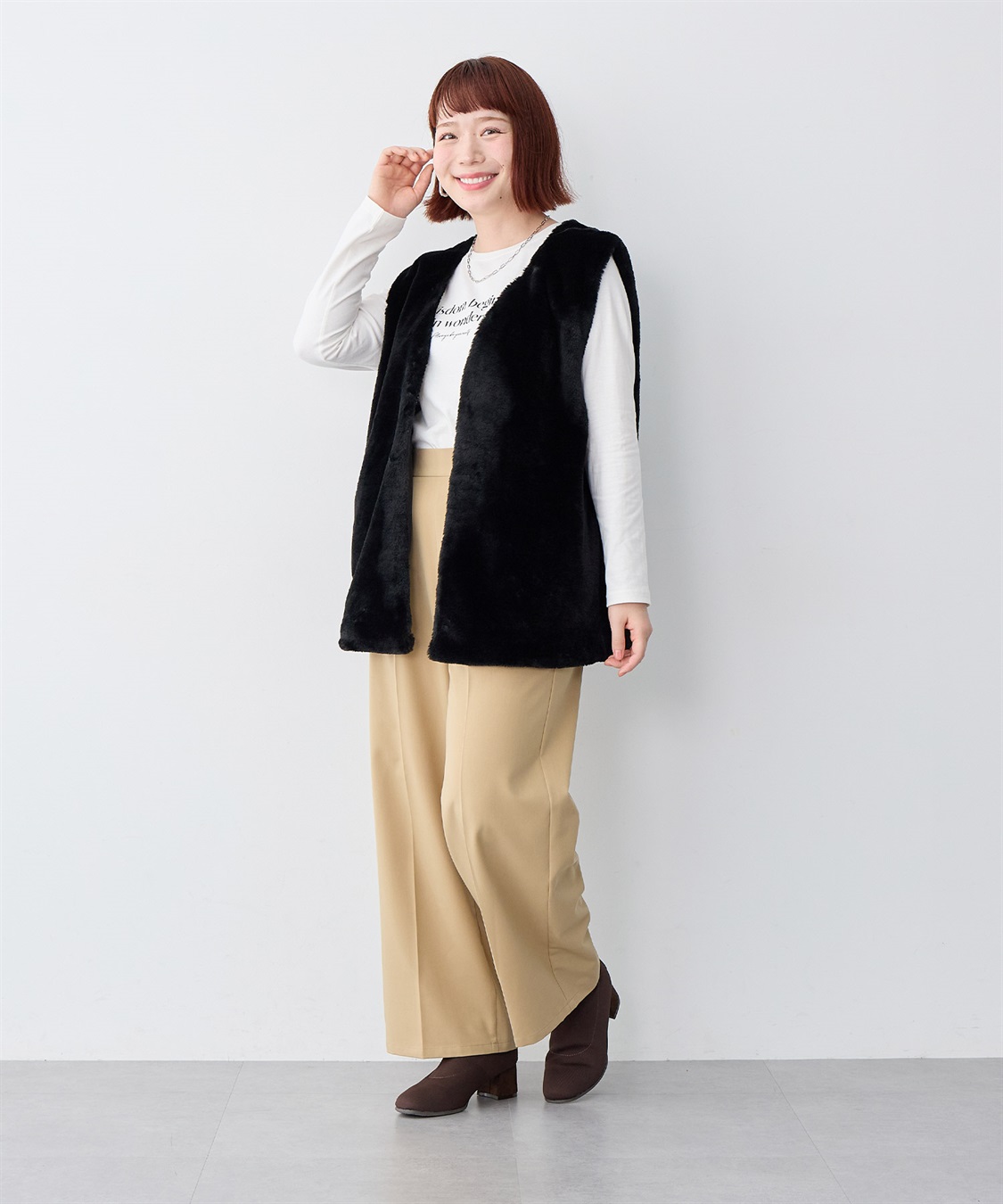 anyfee 【anyfee/大きいサイズ】エコファーベスト_sub_12