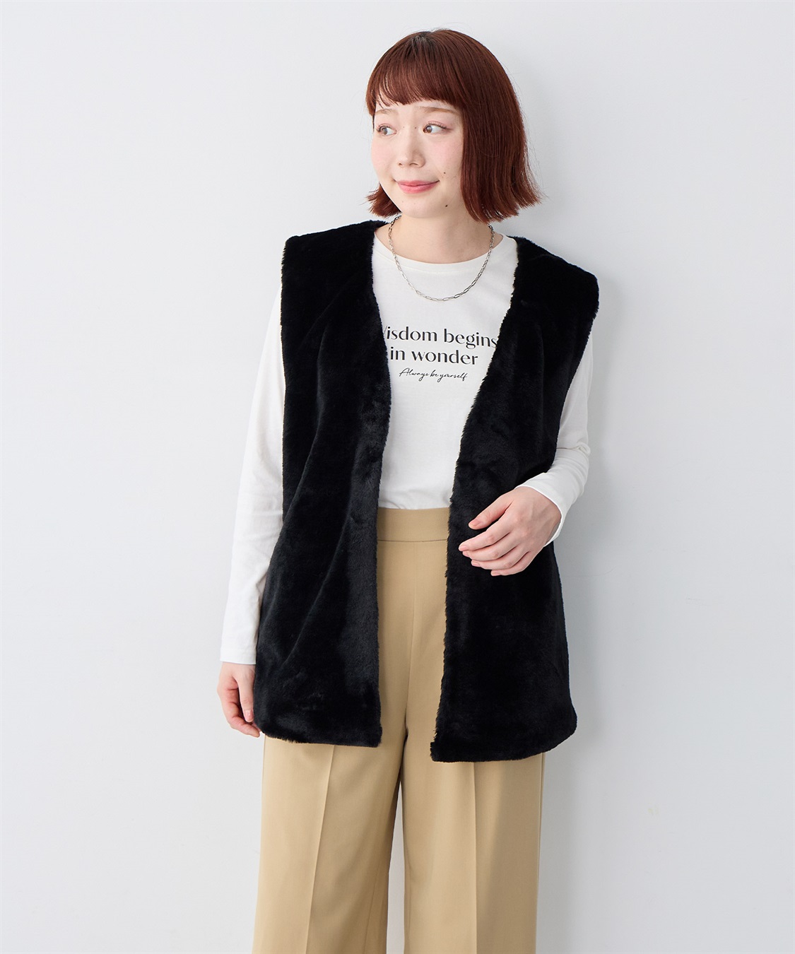 anyfee 【anyfee/大きいサイズ】エコファーベスト_sub_14