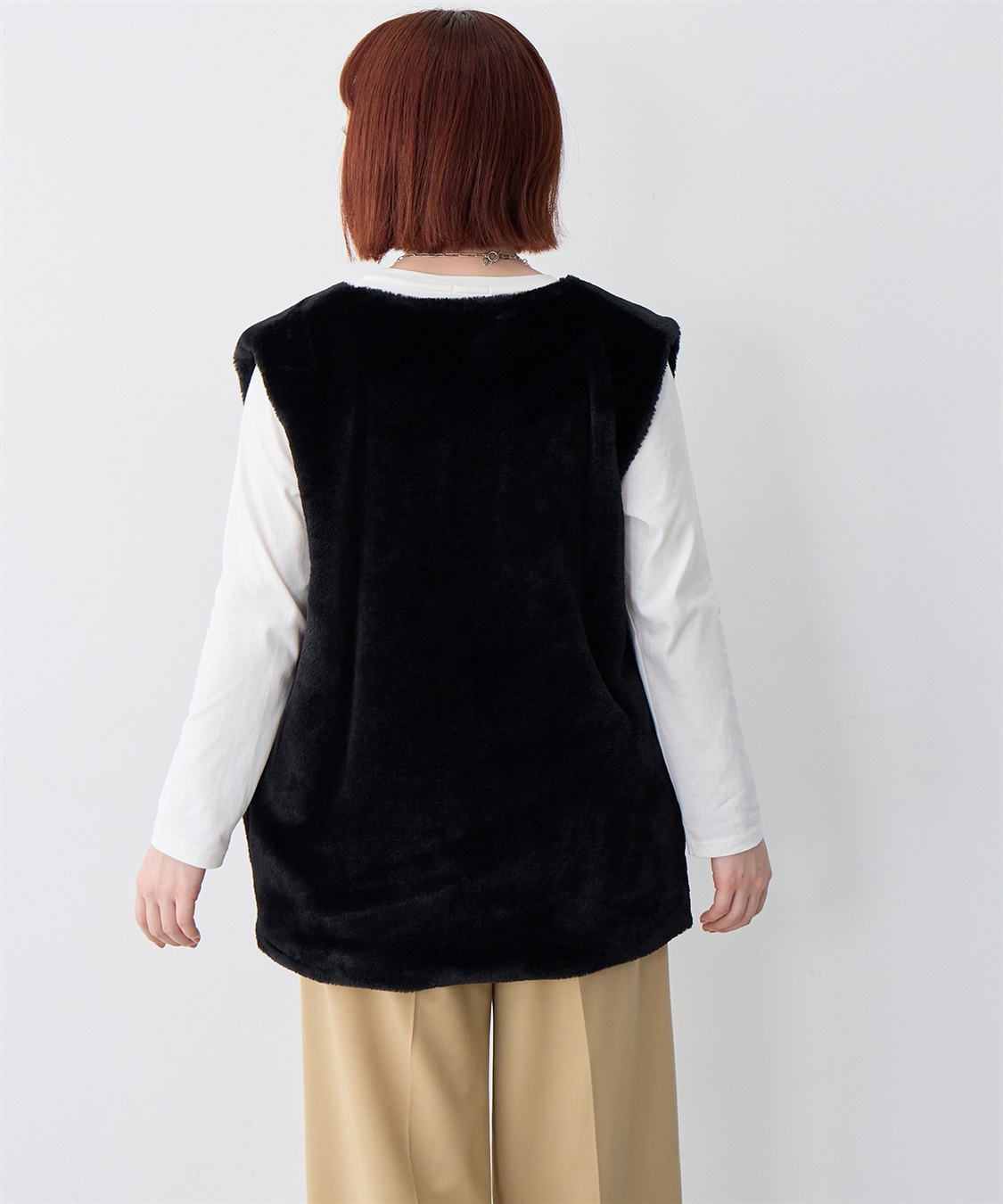 anyfee 【anyfee/大きいサイズ】エコファーベスト_sub_16